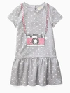 KATE SPADE TODDLERS' CAMERA DRESS,682510672658