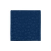 DUCHAMP LONDON NAVY DAISY PLAIN SILK POCKET SQUARE