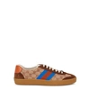 GUCCI G74 GG Supreme canvas trainers