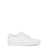 COMMON PROJECTS B-BALL WHITE LEATHER TRAINERS