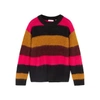 A.L.C WAVERLY STRIPED MOHAIR-BLEND JUMPER