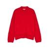OPPORTUNO ZIMRA RED CASHMERE JUMPER