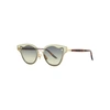 MOY ATELIER MEDEA 18CT GOLD-PLATED SUNGLASSES