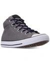 CONVERSE MEN'S CHUCK TAYLOR STREET MID CASUAL SNEAKERS FROM FINISH LINE