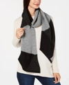 VINCE CAMUTO TRIANGLE PATCHWORK MUFFLER