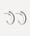 SHAUN LEANE SILVER MEDIUM CAT CLAW EARRINGS,000602774