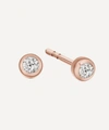 ASTLEY CLARKE ROSE GOLD ICON NOVA DIAMOND STUD EARRINGS,000605176