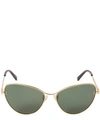 STELLA MCCARTNEY GOLD-TONE METAL CAT-EYE SUNGLASSES,000604117