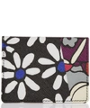 LIBERTY LONDON RICHARD QUINN DAISY TULIP TRAVEL CARD HOLDER