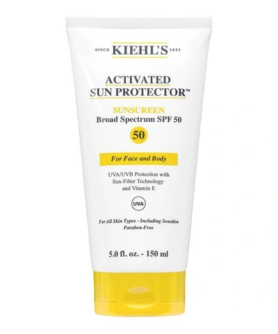 Kiehl's Since 1851 Activated Sun Protector Spf 50 150ml In White