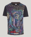 PAUL SMITH PSYCHEDELIC FRONT PRINT T-SHIRT