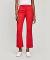 MAISON MARGIELA WOOL FLARE TROUSERS