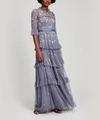 NEEDLE & THREAD LUSTRE BUTTERFLY MAXI GOWN