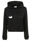 CHIARA FERRAGNI BLINKING EYE HOODIE,10702727