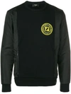 FENDI LOGO PRINT SWEATSHIRT