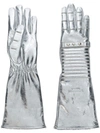 CALVIN KLEIN 205W39NYC METALLIC GLOVES