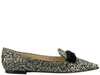 JIMMY CHOO JIMMY CHOO GALA GLITTER FLATS