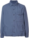 SAVE KHAKI UNITED SAVE KHAKI UNITED BOXY SHIRT JACKET - BLUE