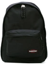 Eastpak Logo Patch Backpack - Black In Black