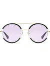 GUCCI ROUND-FRAME SUNGLASSES