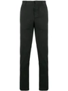 TRANSIT TRANSIT SLIM FIT TROUSERS - BLACK