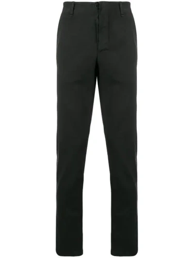 Transit Drawstring Slim-fit Trousers - Black