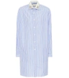 GUCCI STRIPED COTTON SHIRT,P00343137