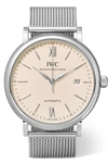 IWC SCHAFFHAUSEN Portofino Automatic 40 stainless steel watch