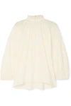 APIECE APART Victoria ruffled cotton blouse