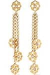 BUCCELLATI Opera 18-karat gold diamond earrings