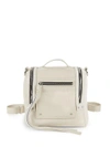 MCQ BY ALEXANDER MCQUEEN Multi-Zip Leather Backpack,0400099457452