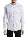 ROBERT GRAHAM Embroidered Cotton Casual Button-Down Shirt,0400099459844