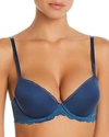 CALVIN KLEIN SEDUCTIVE COMFORT DEMI LIFT CONVERTIBLE BRA,QF1444