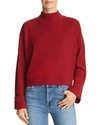 BAND OF GYPSIES Mackenna Cropped Ribbed Sweater,K101K20127