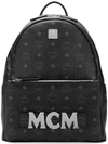 MCM monogram print backpack
