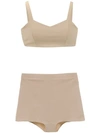Olympiah Two-piece Bra Set In Neutrals