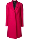 Ps By Paul Smith Tailored Midi Coat In Pink