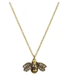 ANNOUSHKA LOVE DIAMONDS 18CT YELLOW-GOLD BEE PENDANT NECKLACE,54242739