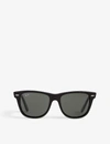 Ray Ban Rb2140 Wayfarer Sunglasses In Black