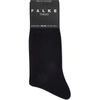 Falke Milano Ribbed Socks In Navy Blue