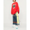 Undercover Total Youth Oversized Sweatshirt In Red