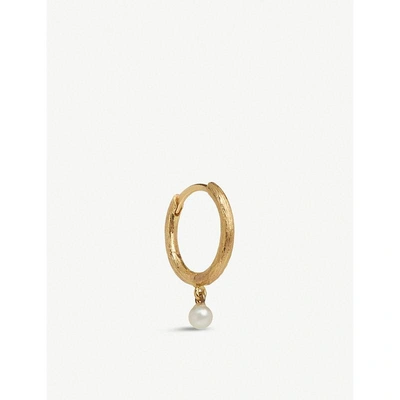 Annoushka 18ct Yellow Gold Hoopla Pearl Hoop Earring