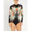 CAMILLA KING OF QUEENS LONG-SLEEVED SWIMSUIT