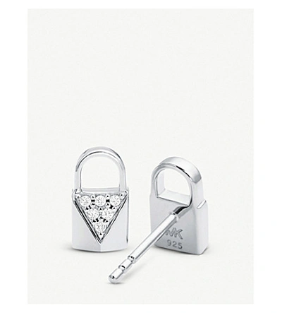 Michael kors padlock store earrings