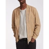 ALLSAINTS Kemble suede bomber jacket