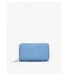 SMYTHSON Panama double zipped grained-leather travel wallet