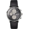 JUNGHANS 027/4525.01 Meister Chronoscope stainless steel and leather watch,55312783