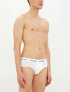 CALVIN KLEIN MENS CALVIN KLEIN PACK OF THREE CLASSIC STRETCH-COTTON BRIEFS,56690941