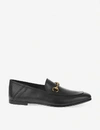 Gucci Jordaan Horsebit Loafer In Black