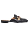 GUCCI BACKLESS LEATHER MULES,783-10004-7686900109